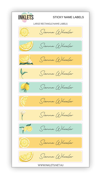 Lemonade Name Label Bundle