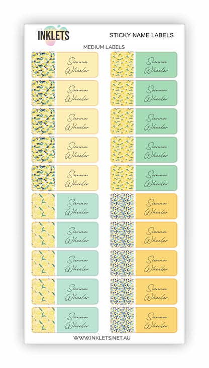 Lemonade Name Label Bundle