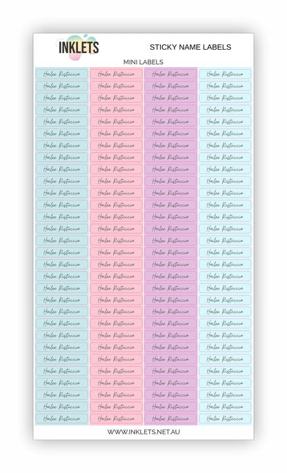 Gymnastics Name Label Bundle