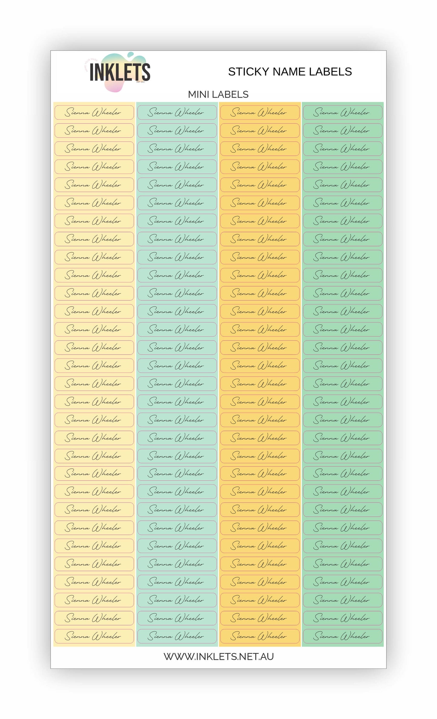 Lemonade Name Label Bundle