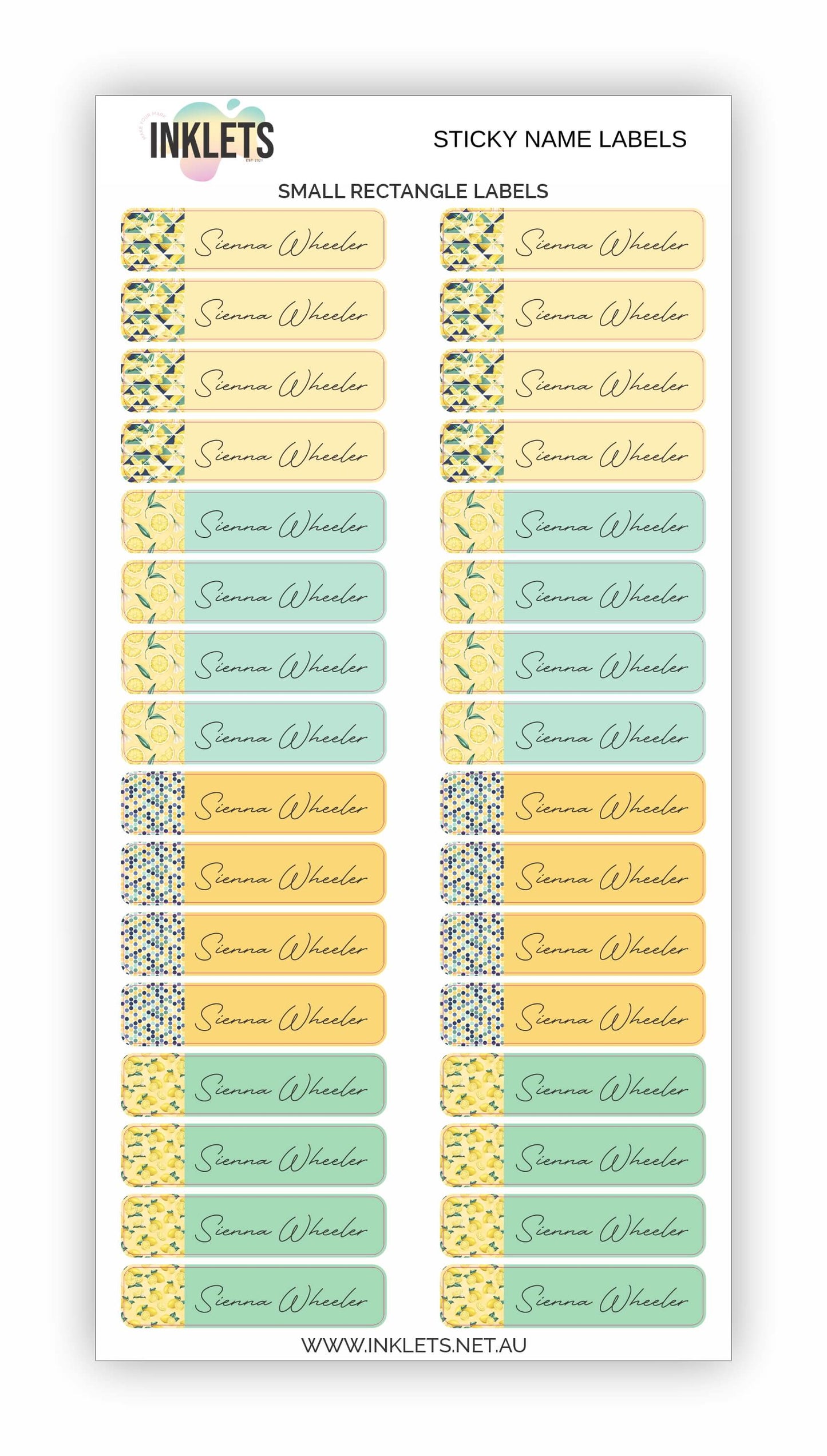 Lemonade Name Label Bundle