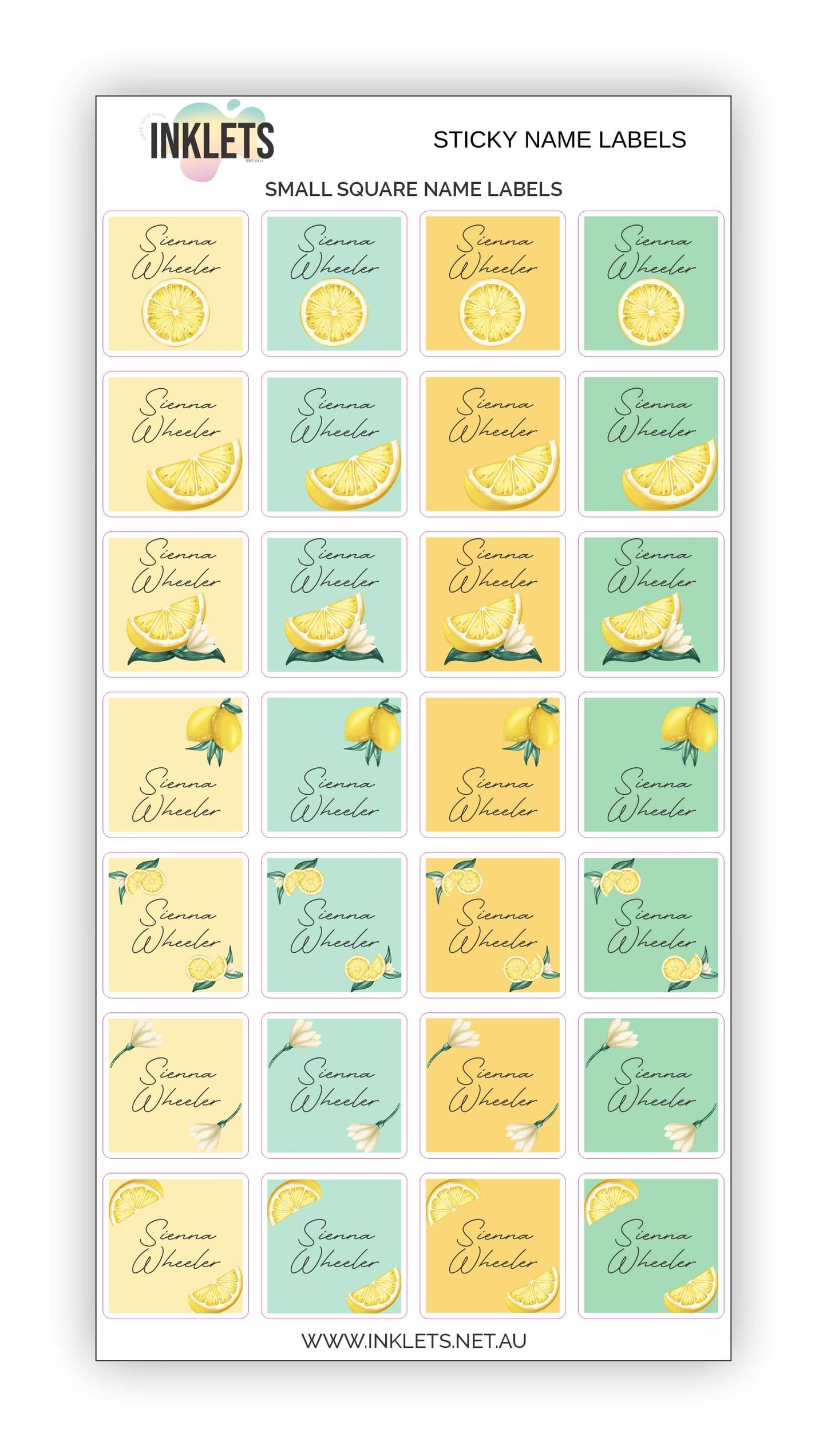 Lemonade Name Label Bundle